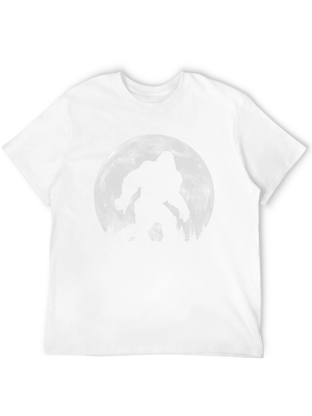 Bigfoot Moon Silhouette T-Shirt