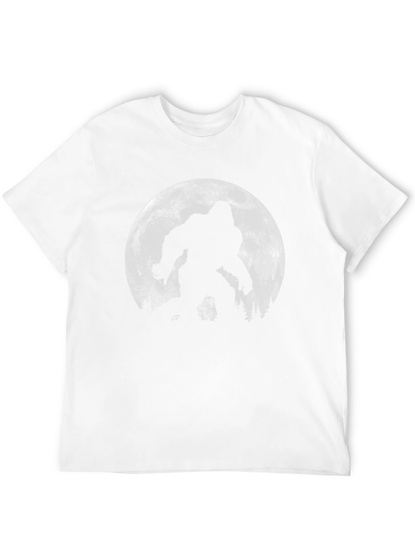 Bigfoot Moon Silhouette T-Shirt