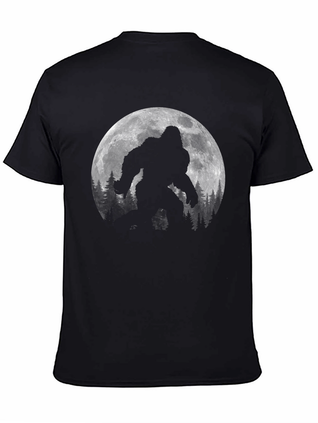 Bigfoot Moon Silhouette T-Shirt