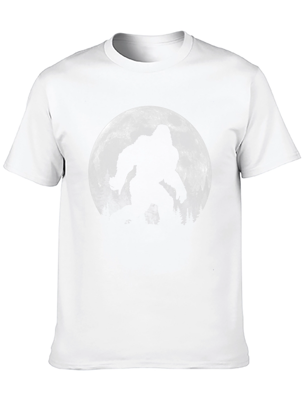 Bigfoot Moon Silhouette T-Shirt