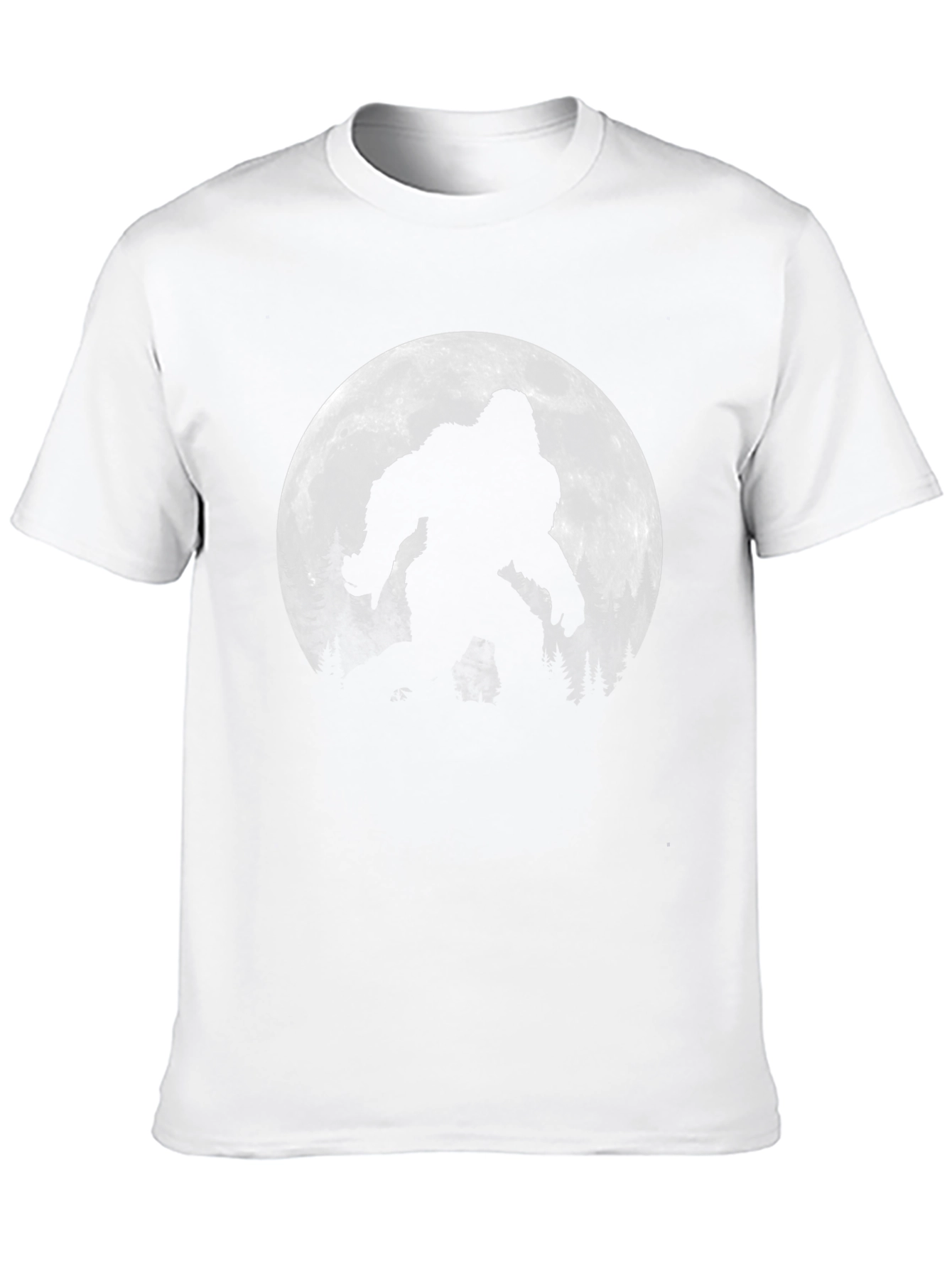 Bigfoot Moon Silhouette T-Shirt
