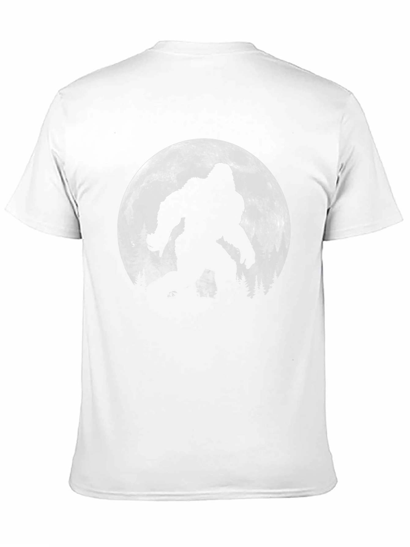 Bigfoot Moon Silhouette T-Shirt
