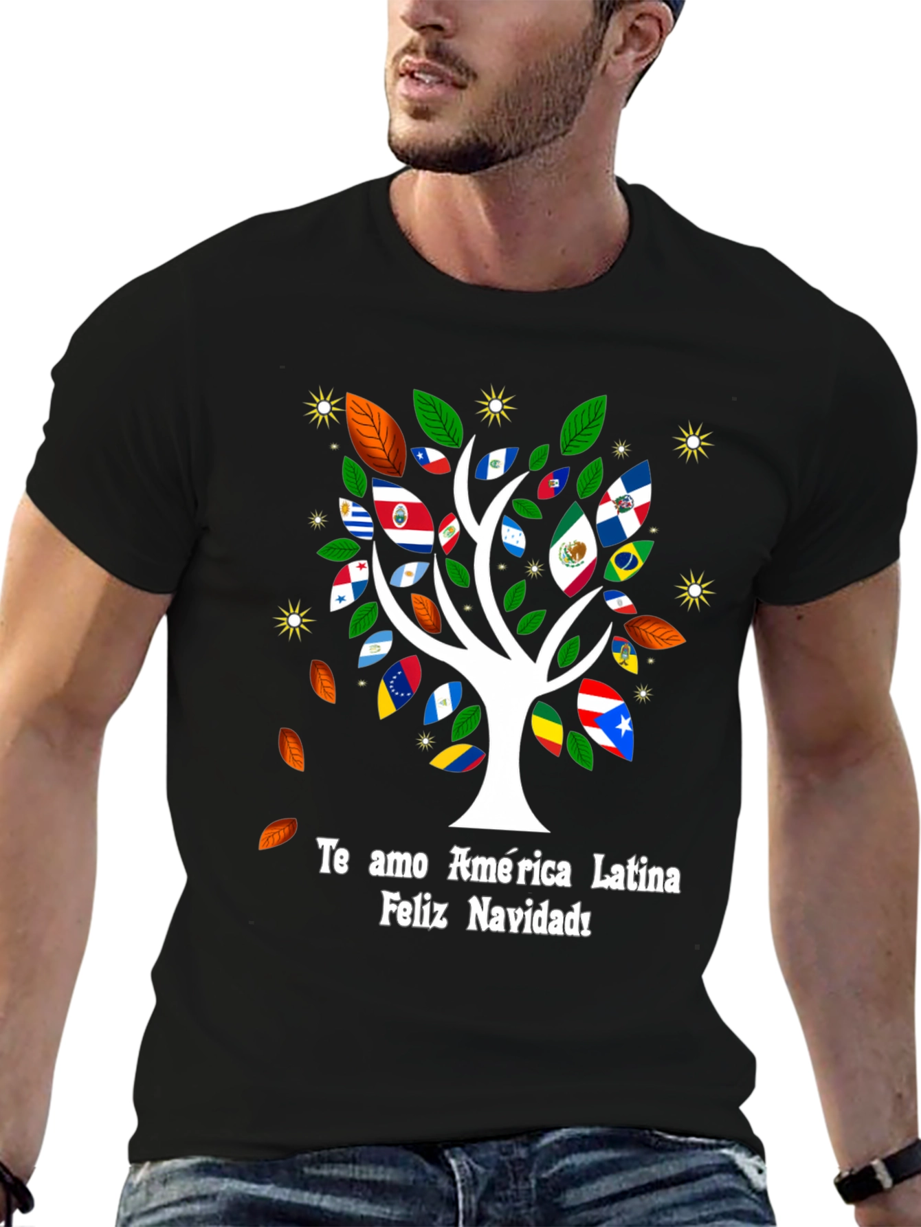 Latin America Christmas Tree T-Shirt