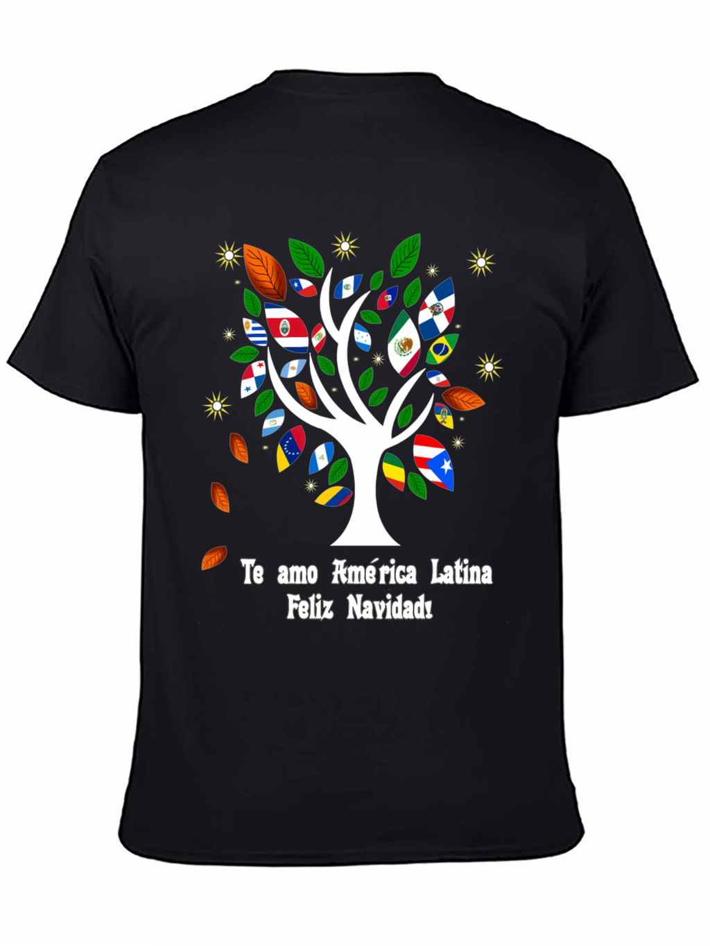 Latin America Christmas Tree T-Shirt