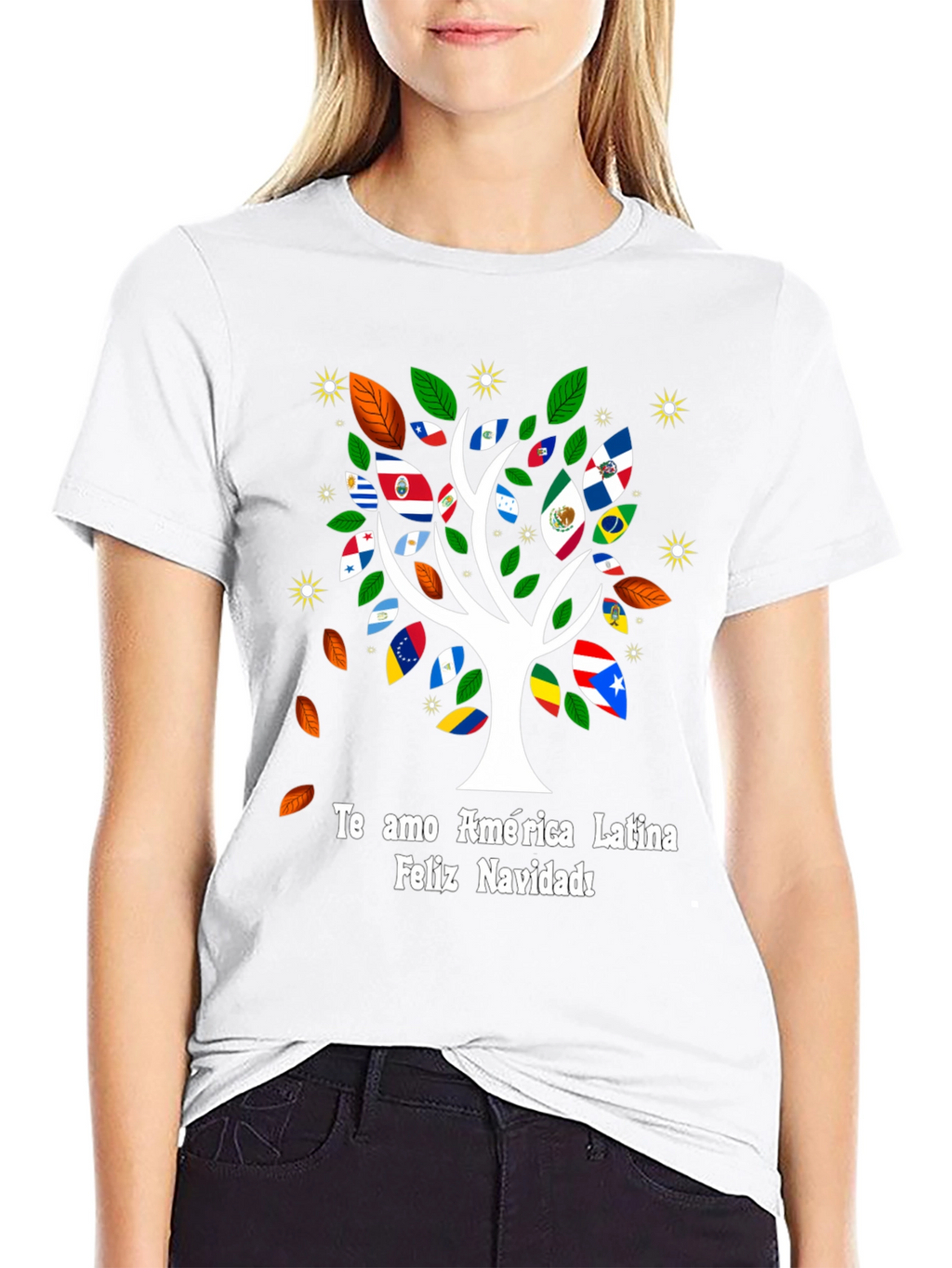 Latin America Christmas Tree T-Shirt