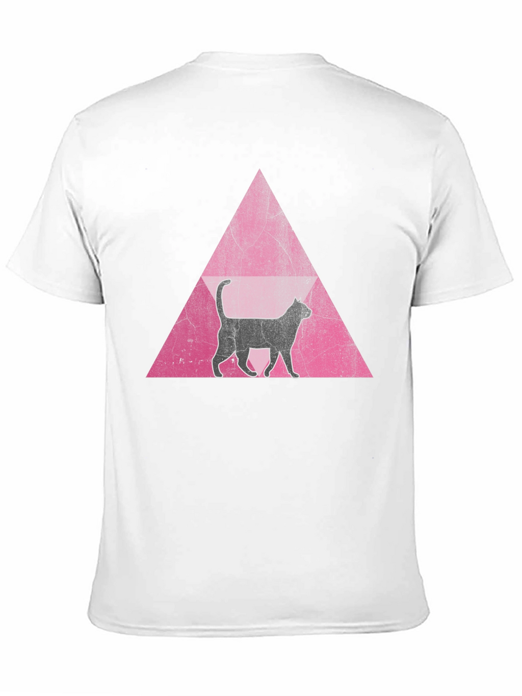Triangle Cat Graphic Tee