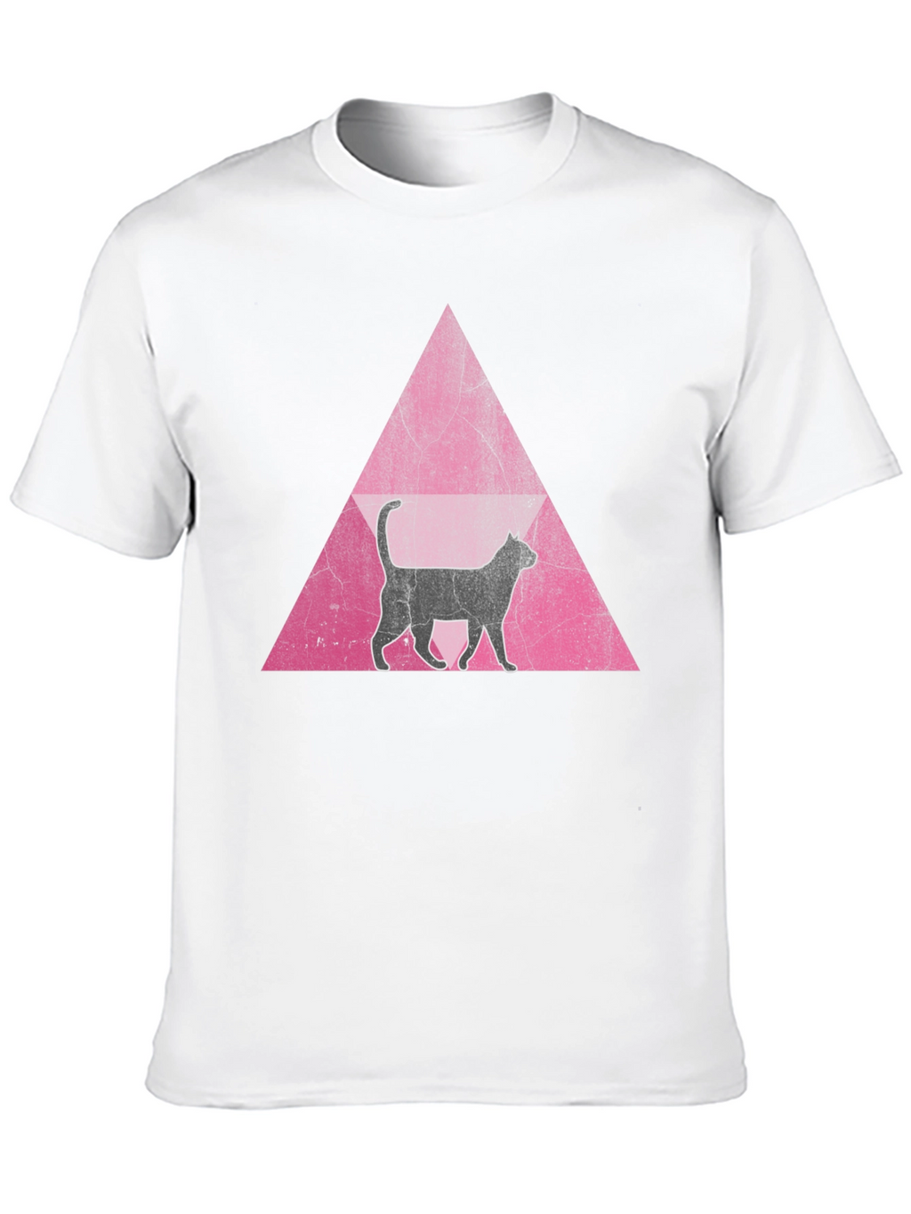 Triangle Cat Graphic Tee