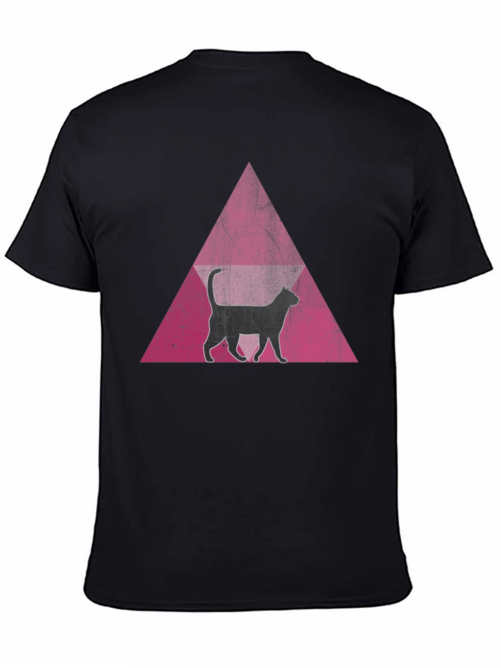 Triangle Cat Graphic Tee