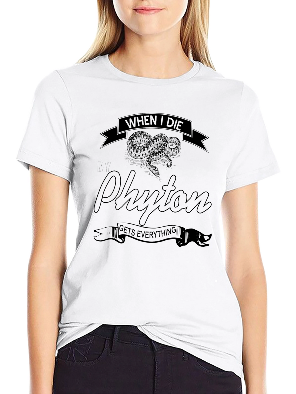 Python Snake Novelty T-Shirt