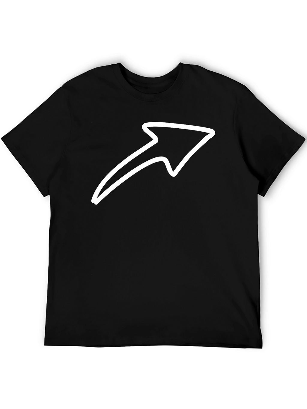 Arrow Graphic Black T-Shirt