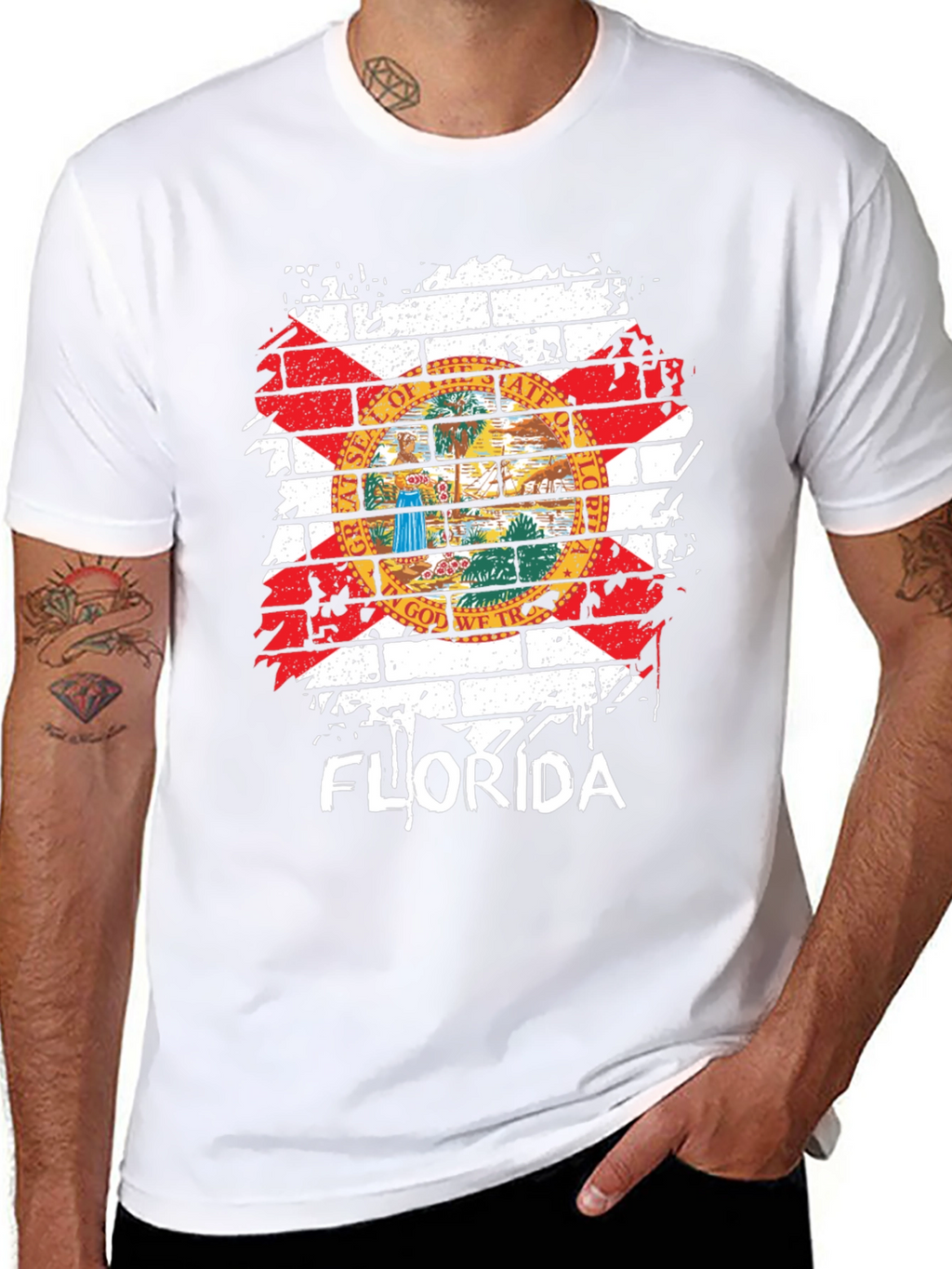 Florida State Flag Graphic T-Shirt