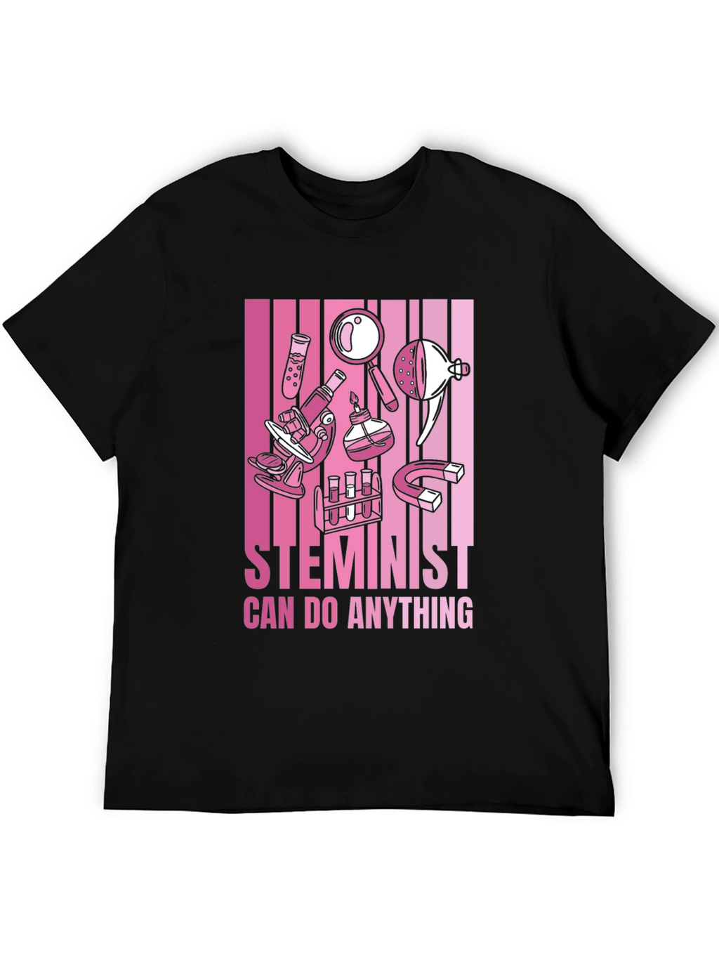 STEMinist Can Do Anything Graphic T-Shirt