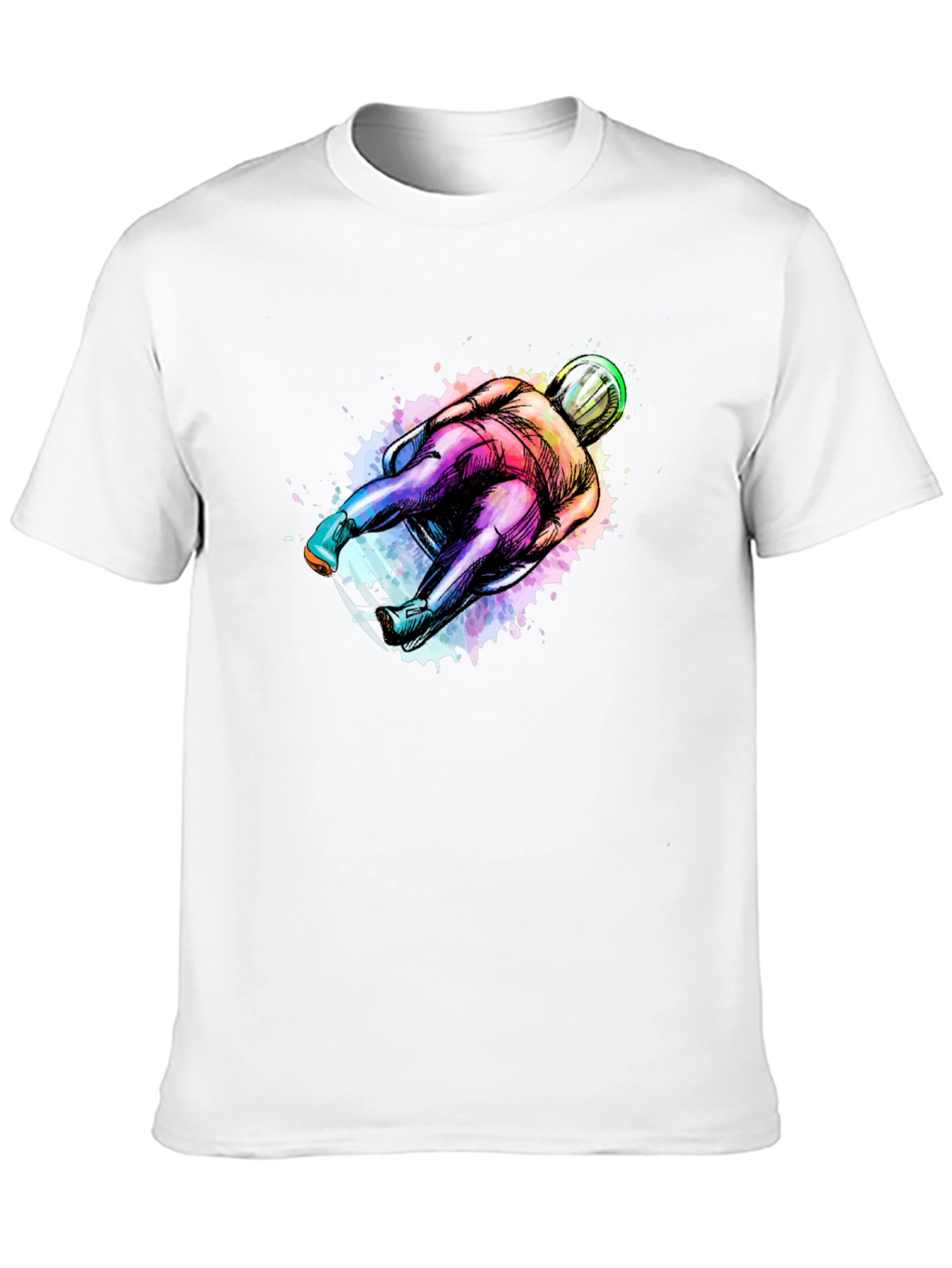 Luge Athlete Graphic T-Shirt