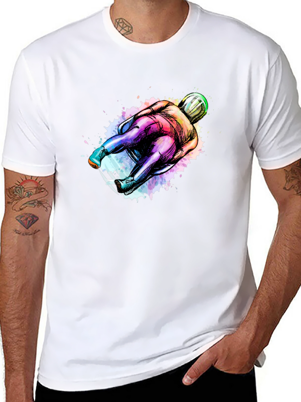 Luge Athlete Graphic T-Shirt