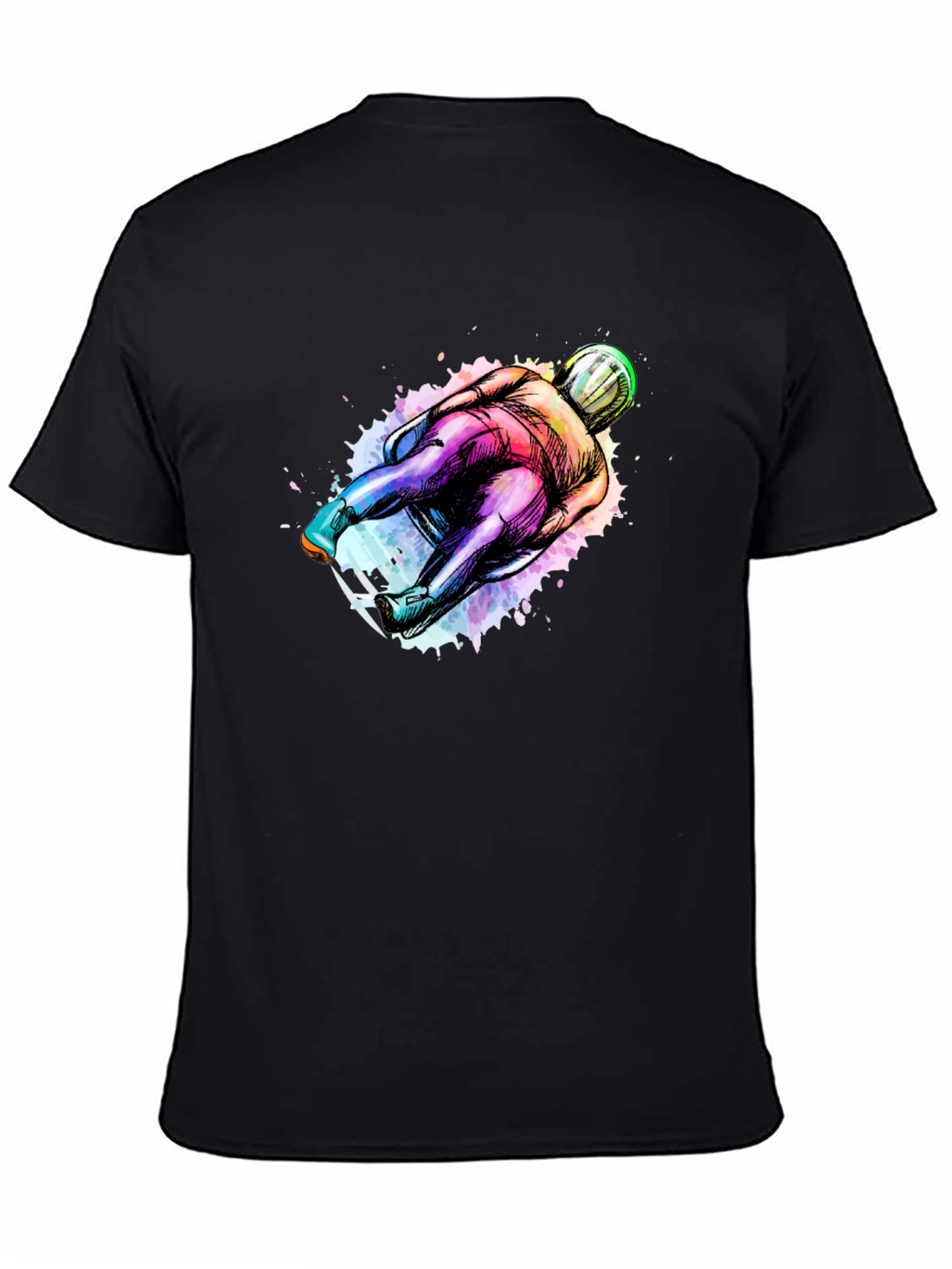 Luge Athlete Graphic T-Shirt