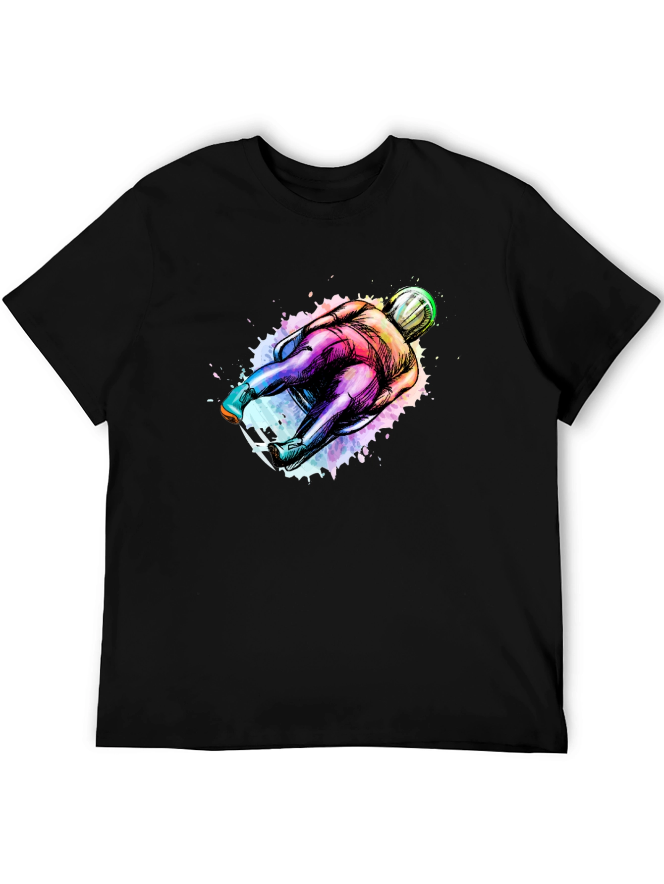 Luge Athlete Graphic T-Shirt