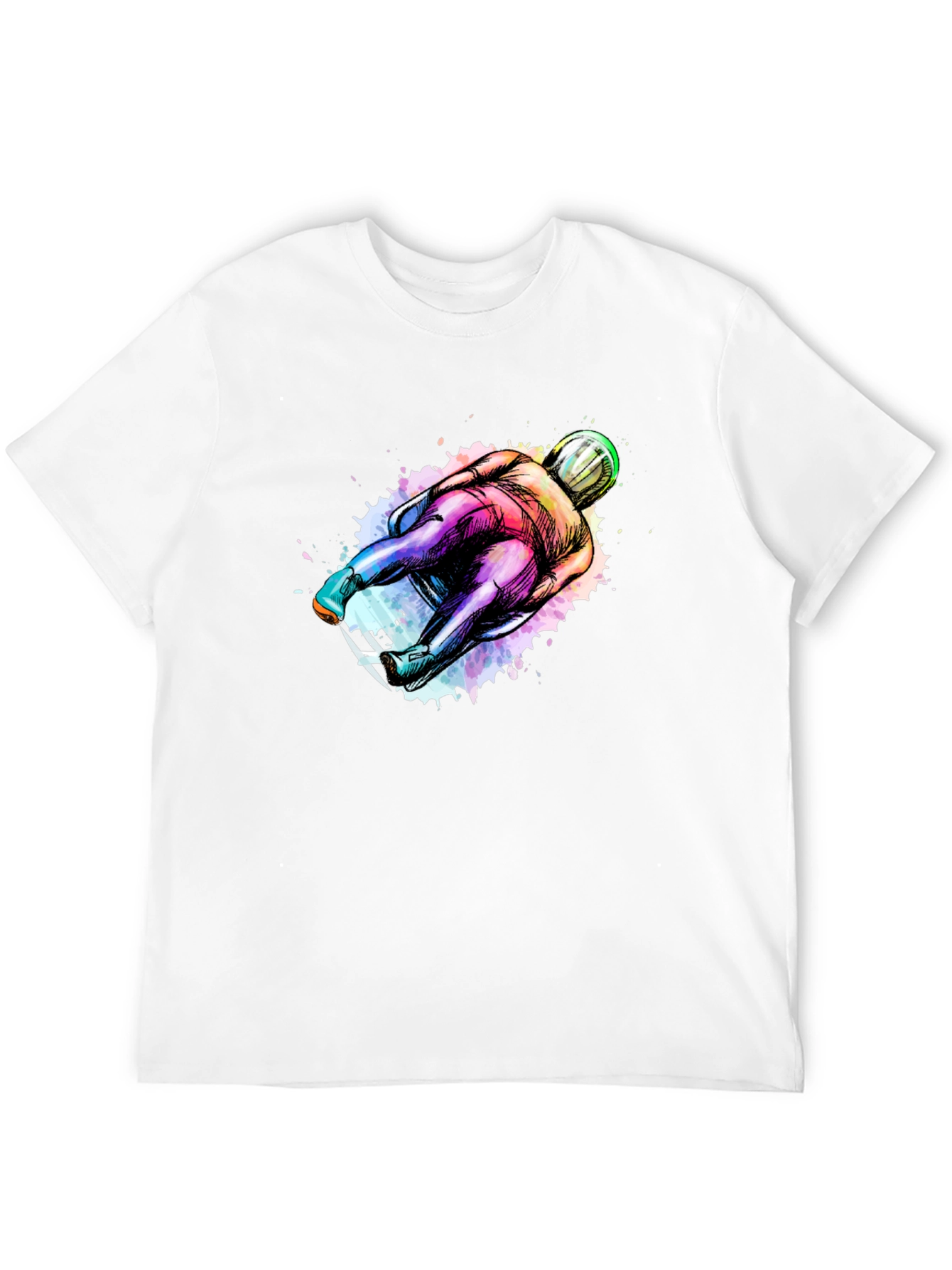 Luge Athlete Graphic T-Shirt