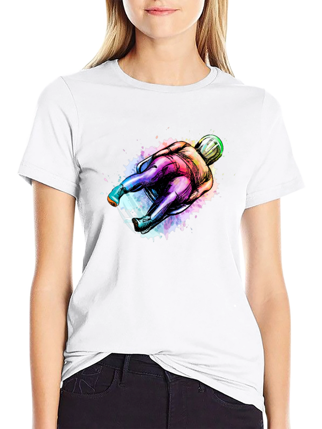 Luge Athlete Graphic T-Shirt