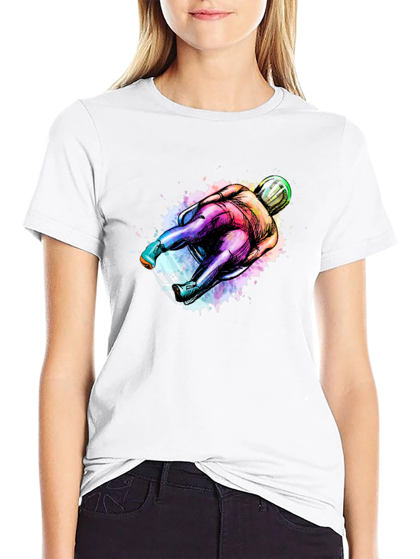 Luge Athlete Graphic T-Shirt