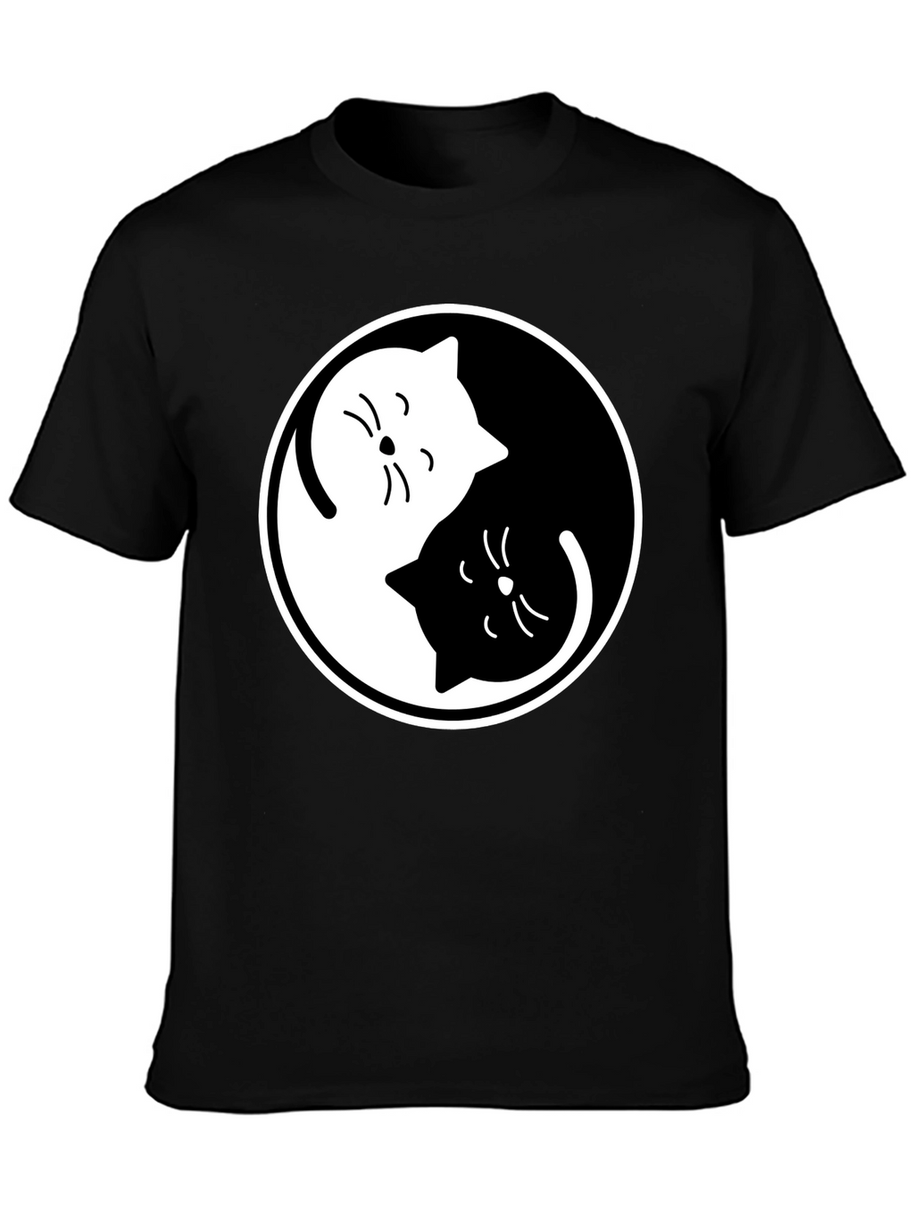 Yin Yang Cats T-Shirt