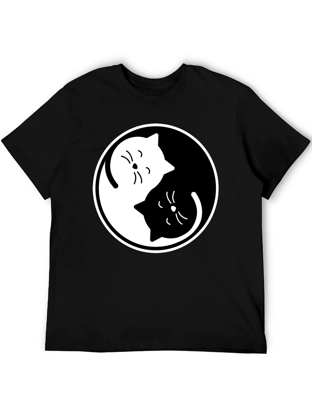 Yin Yang Cats T-Shirt