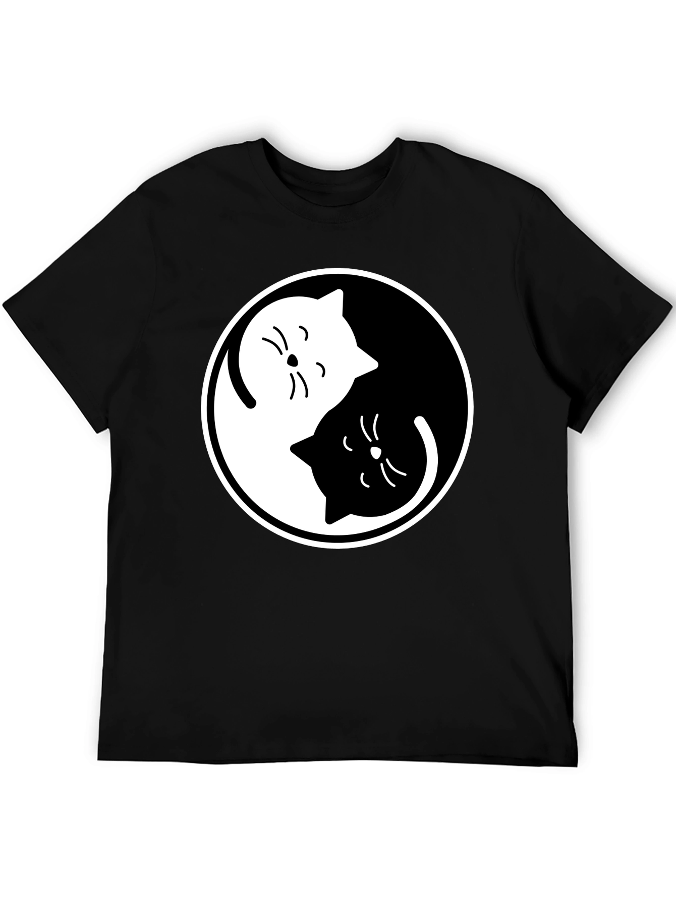 Yin Yang Cats T-Shirt
