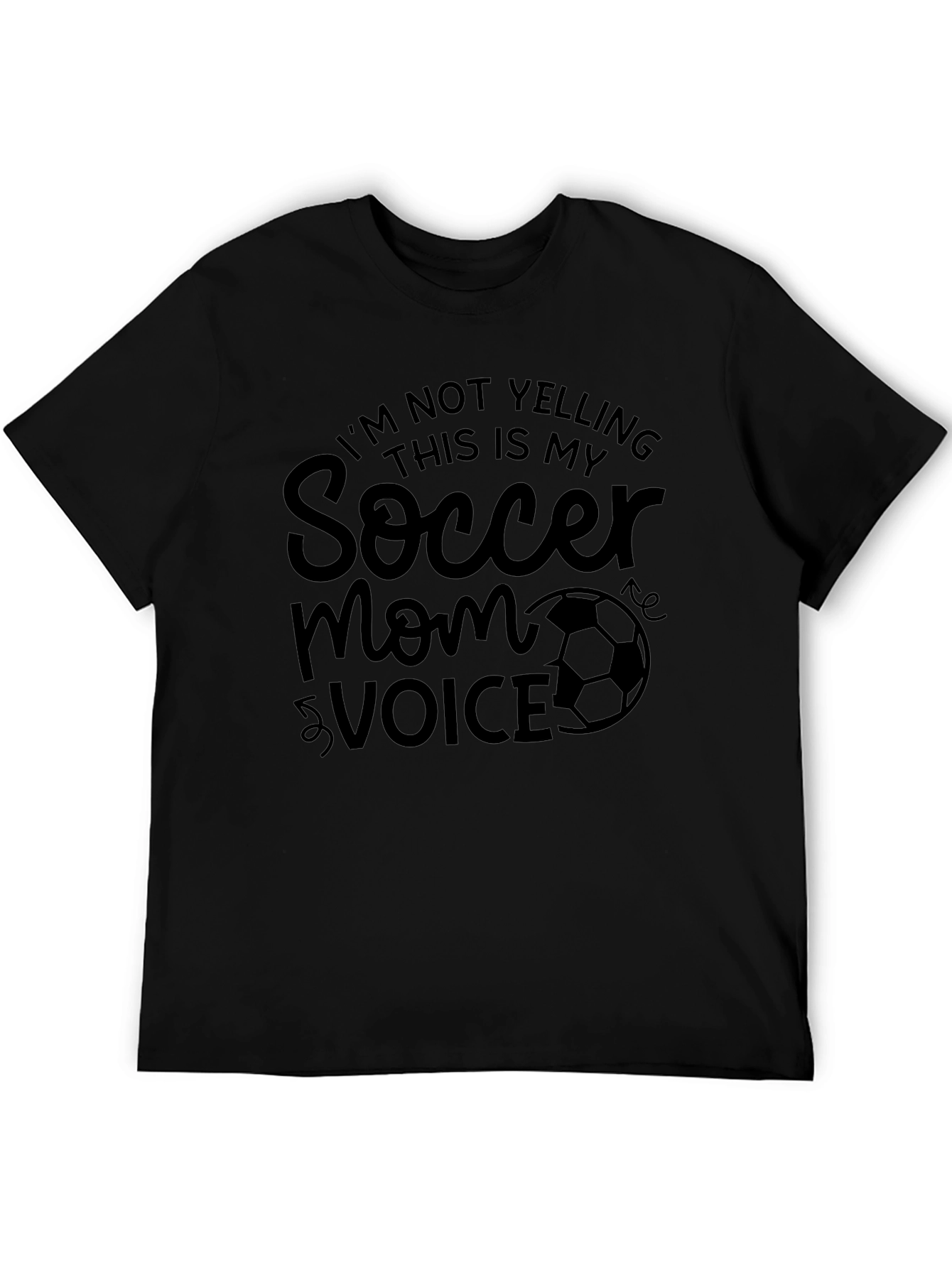 Soccer Mom Voice T-Shirt - Funny Novelty Tee