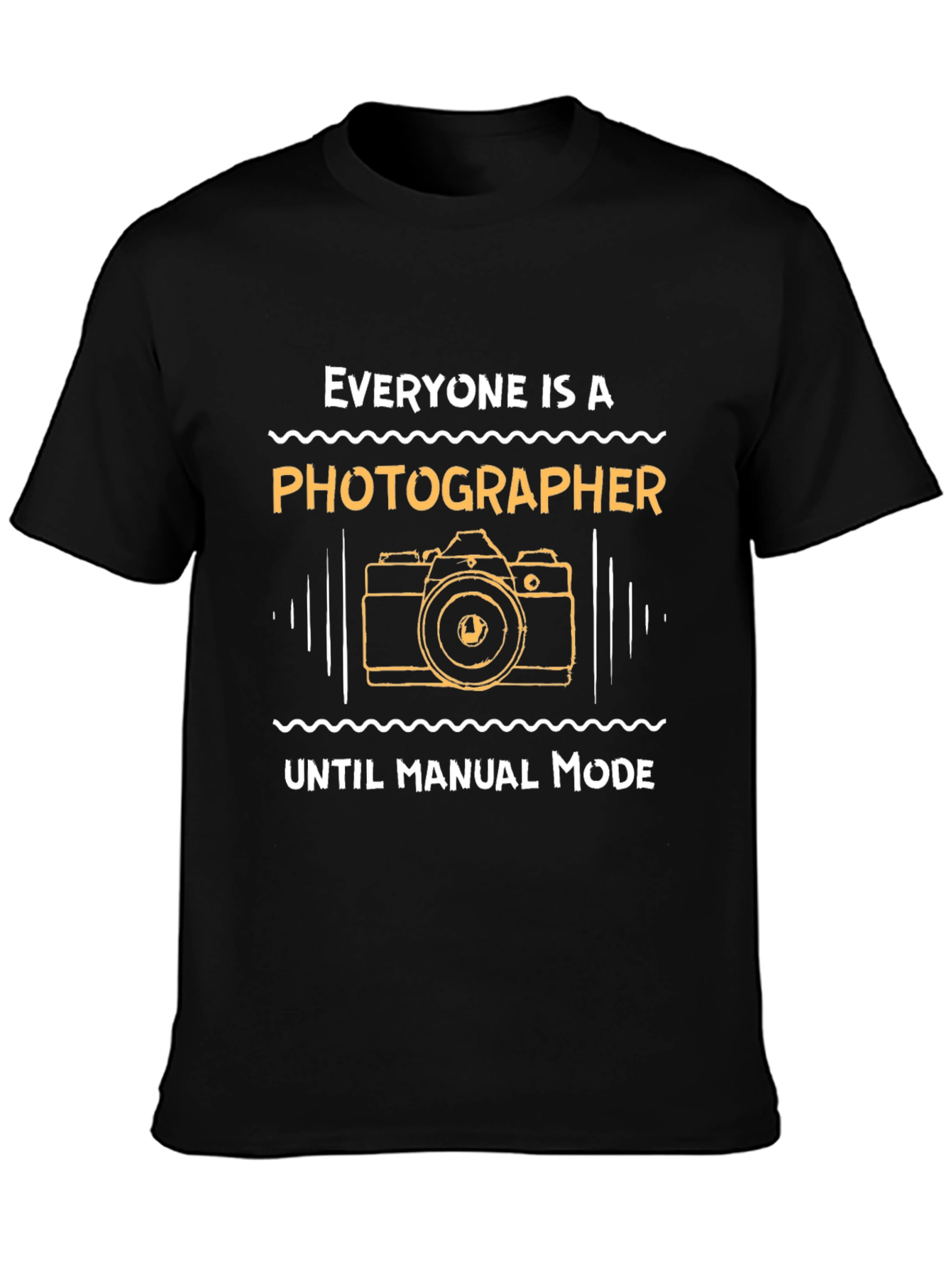 Photographer Manual Mode Graphic T-Shirt