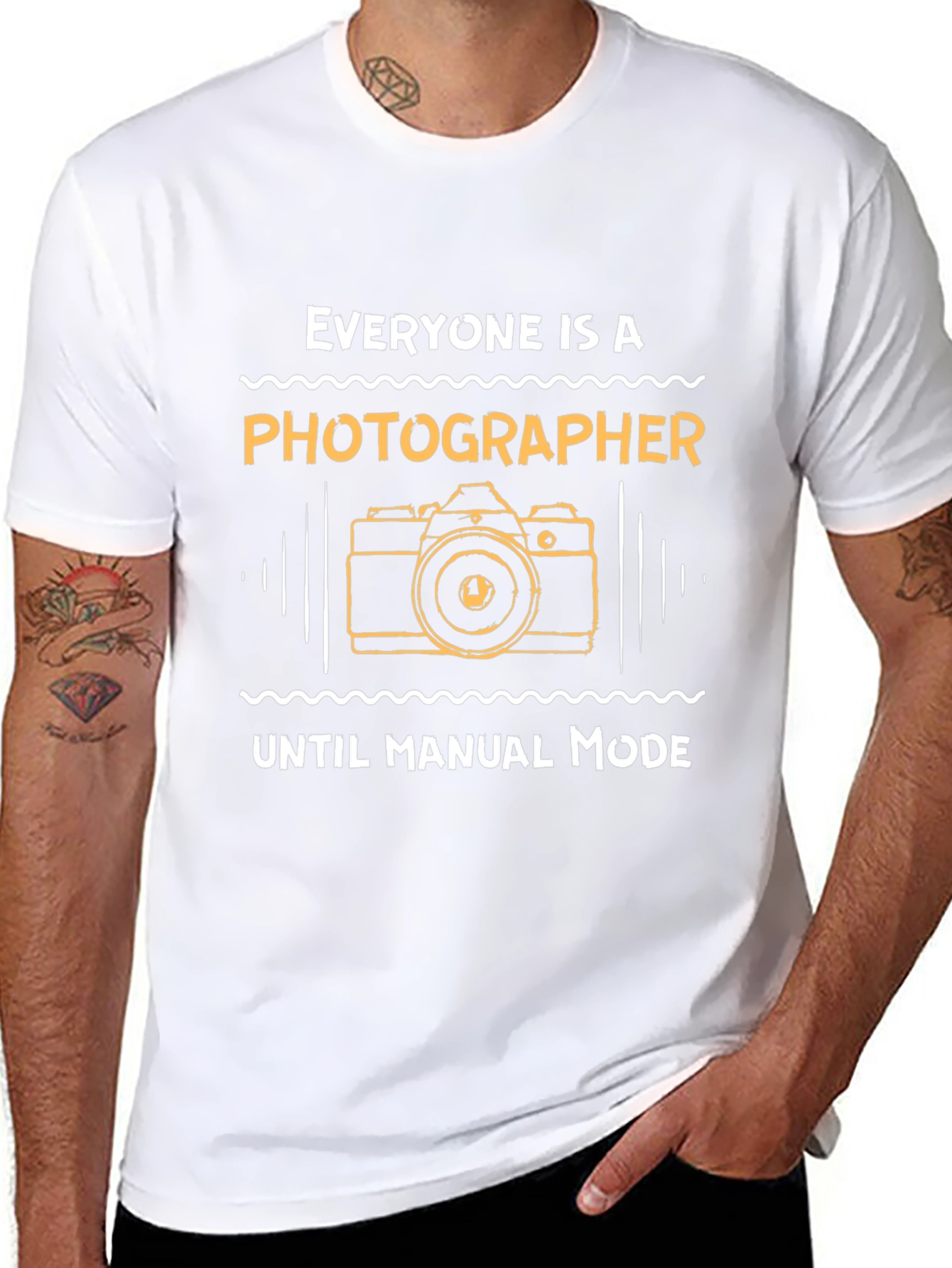 Photographer Manual Mode Graphic T-Shirt