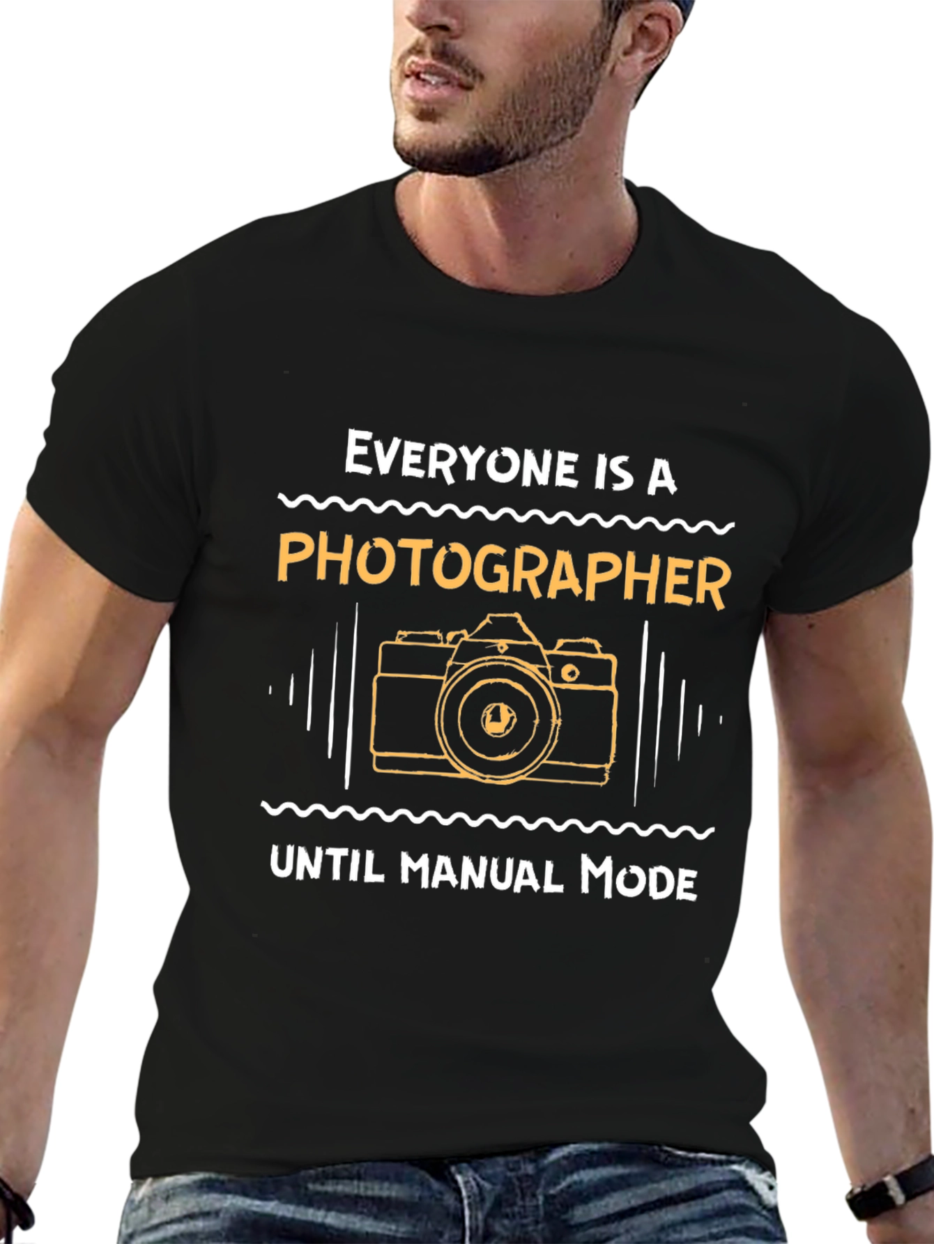 Photographer Manual Mode Graphic T-Shirt