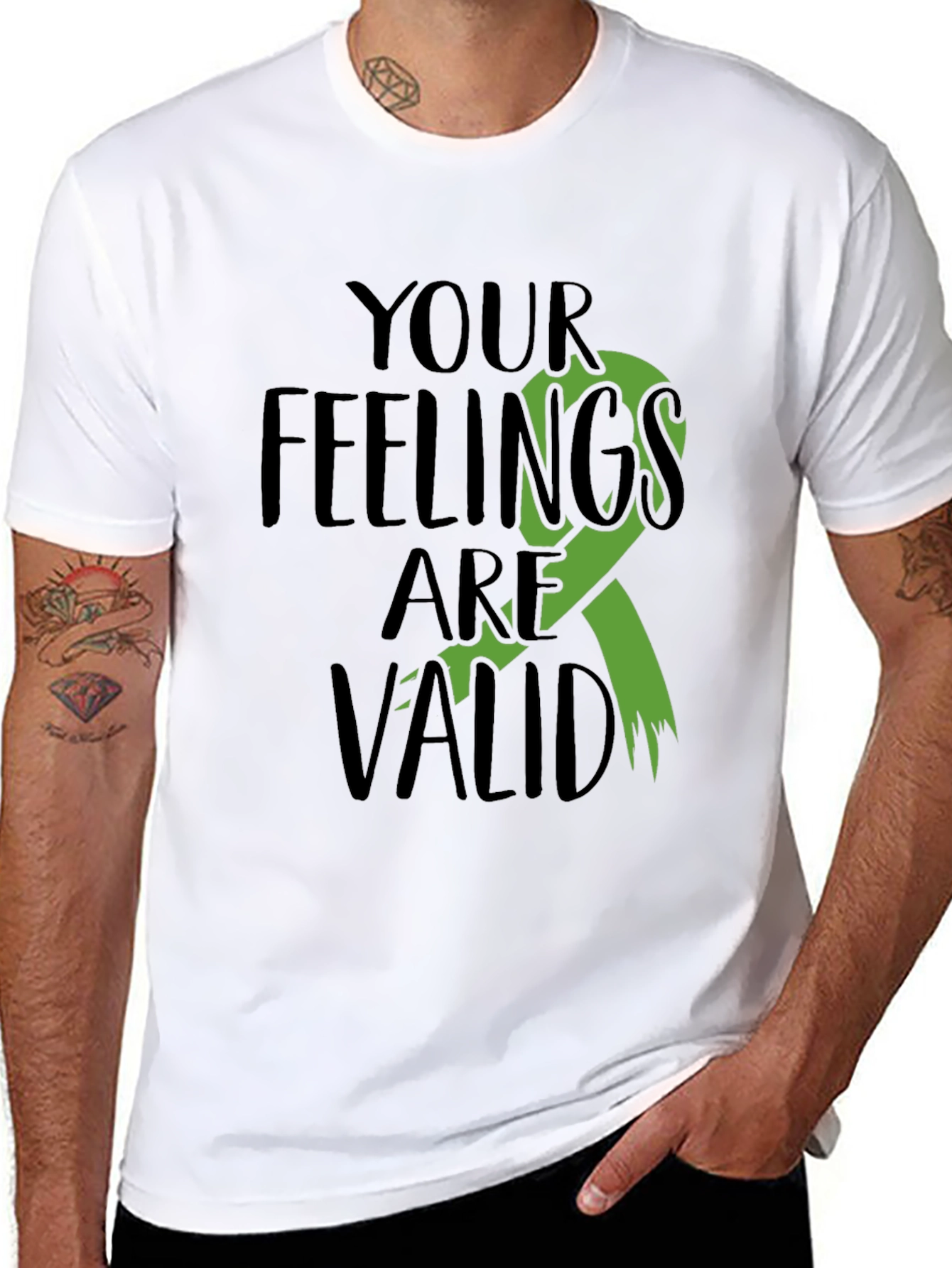 Your Feelings Are Valid T-Shirt Mental Health Awareness