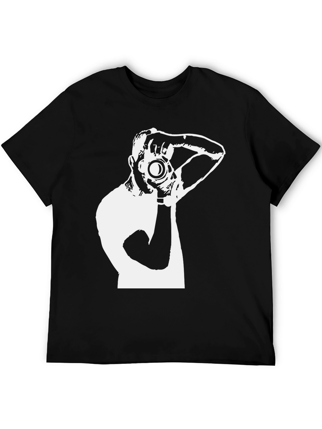 Photographer Graphic T-Shirt - Cool Black Tee