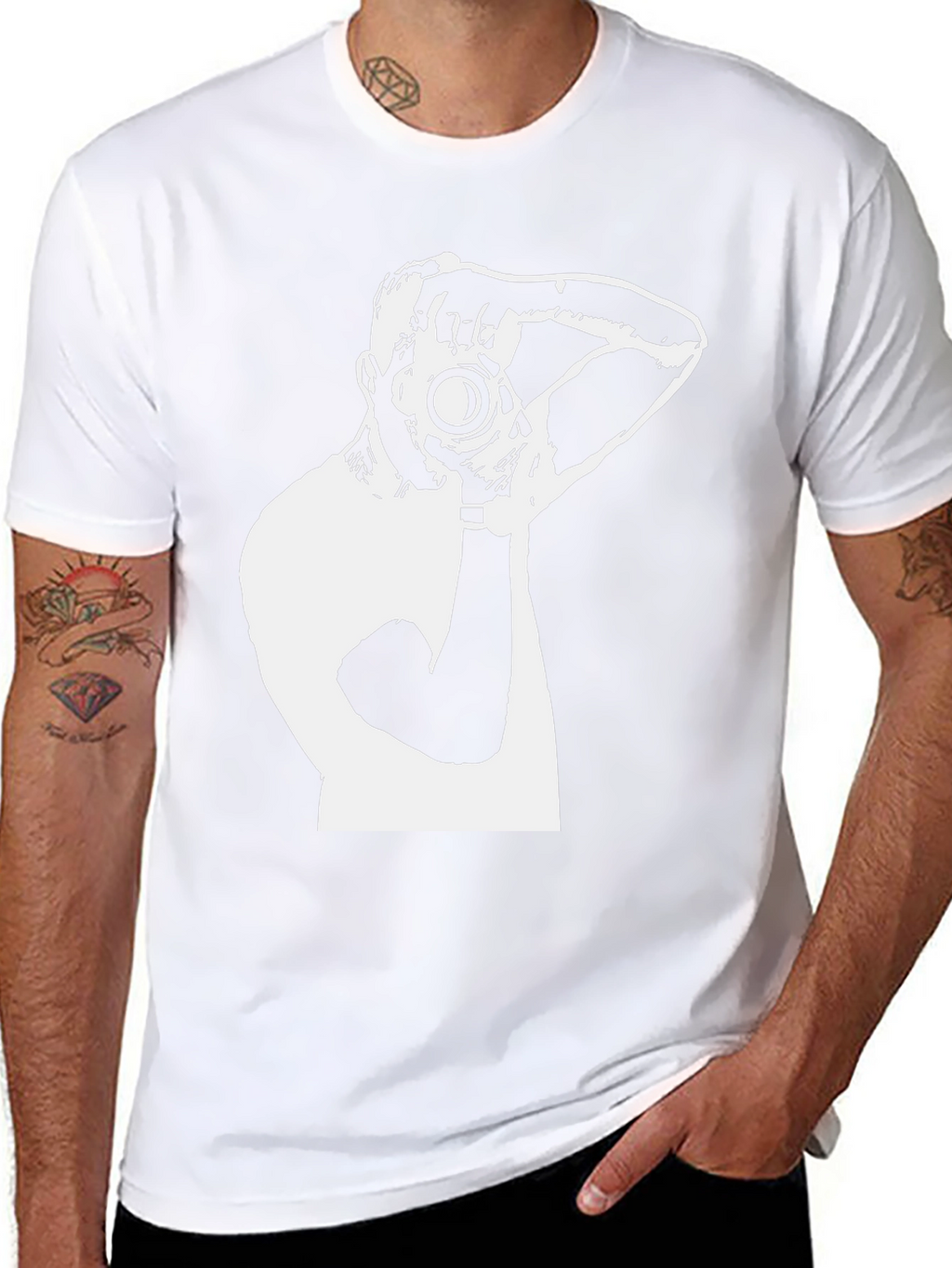 Photographer Graphic T-Shirt - Cool Black Tee
