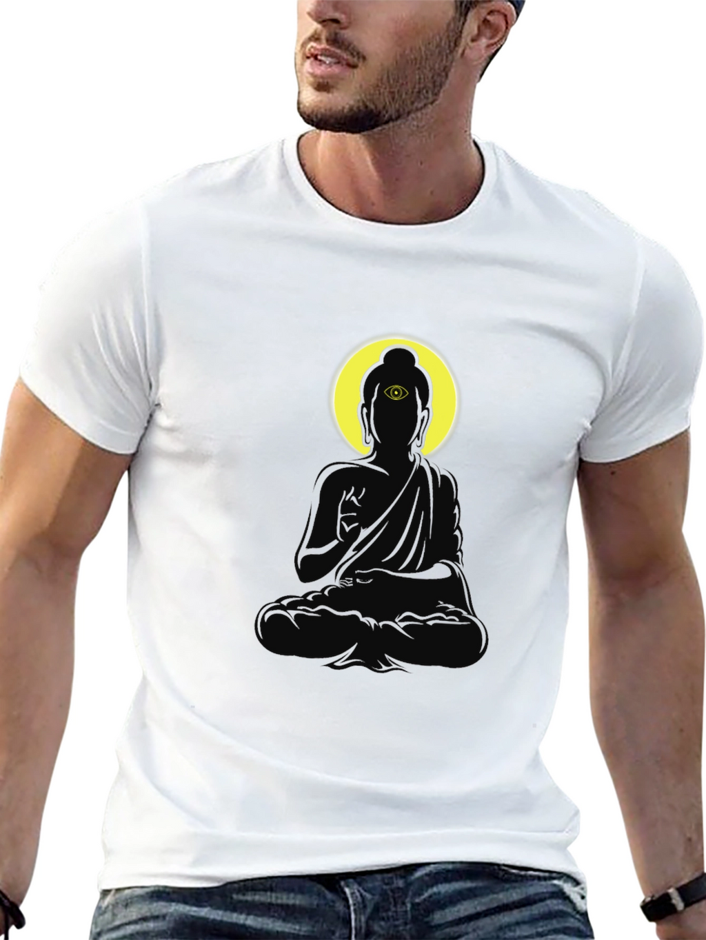 Enlightened Buddha Graphic Tee