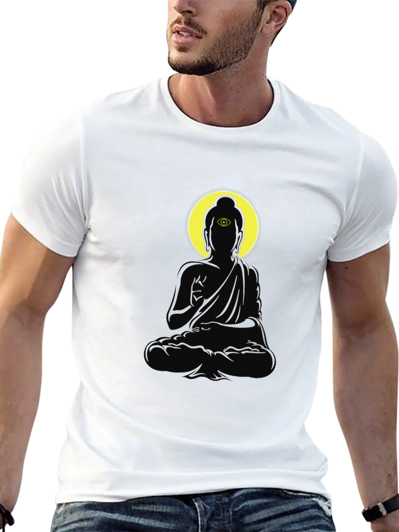 Enlightened Buddha Graphic Tee