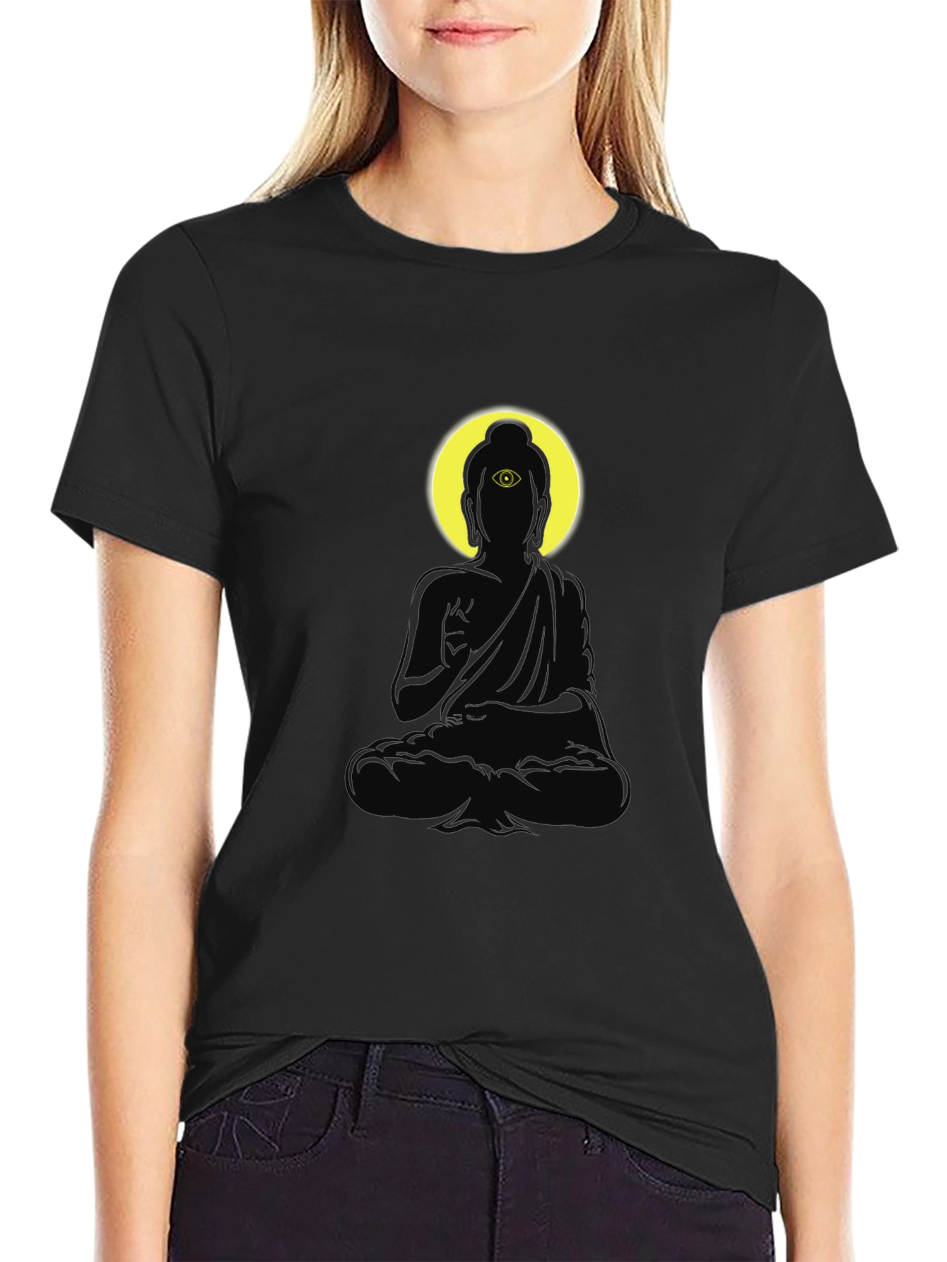 Enlightened Buddha Graphic Tee