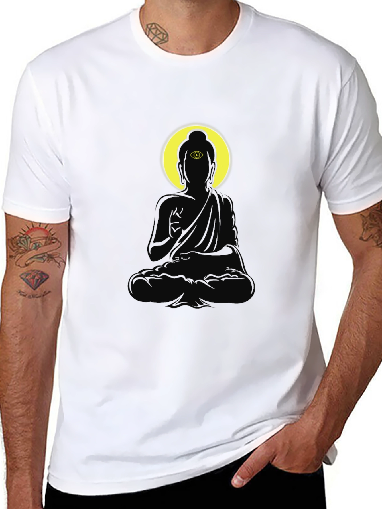 Enlightened Buddha Graphic Tee