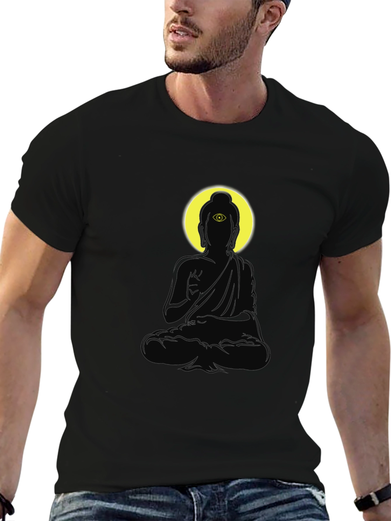 Enlightened Buddha Graphic Tee