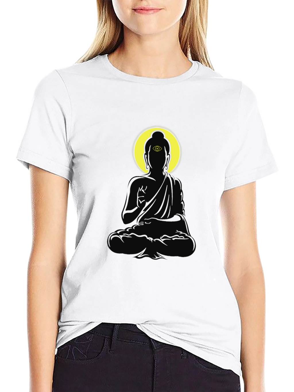 Enlightened Buddha Graphic Tee