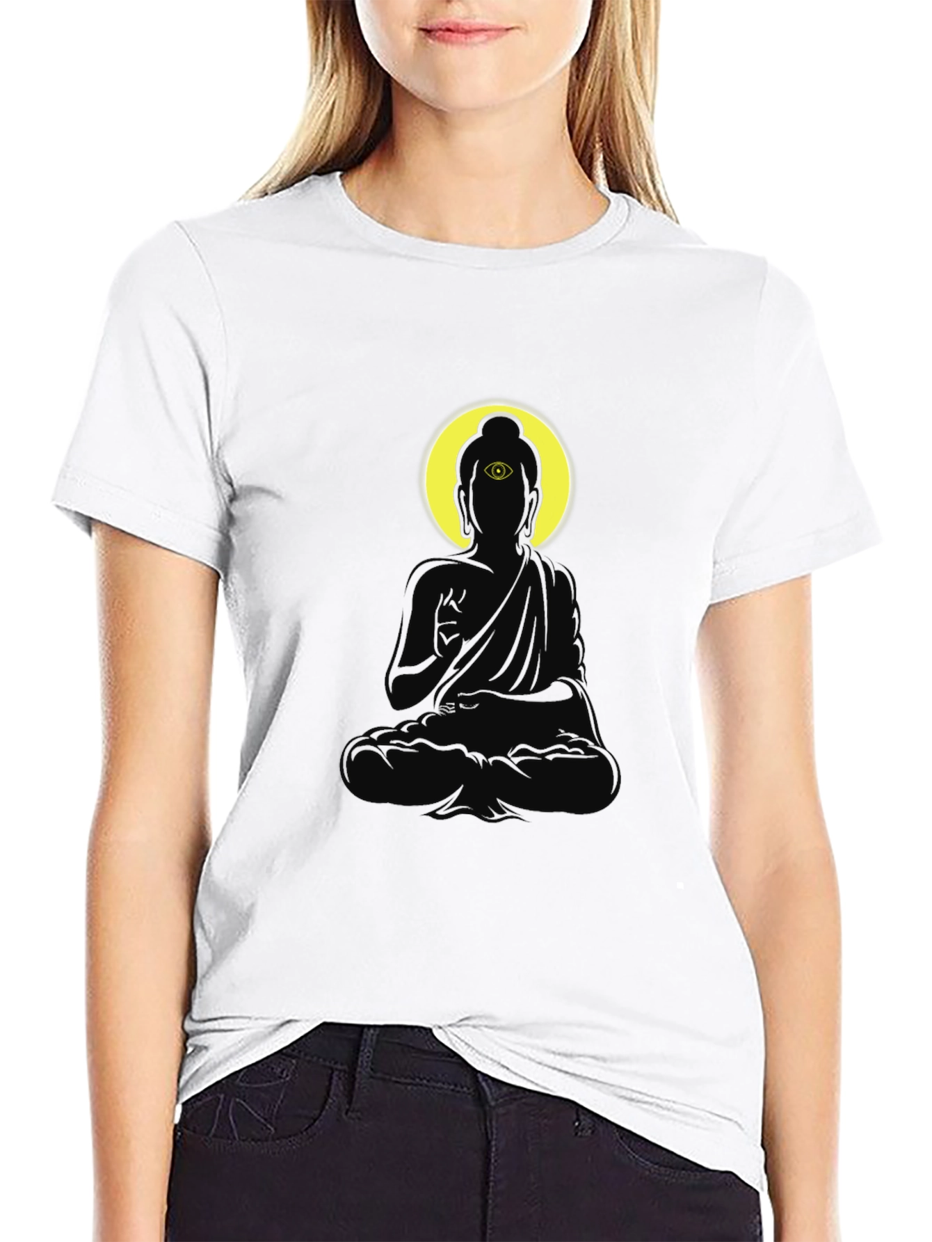 Enlightened Buddha Graphic Tee
