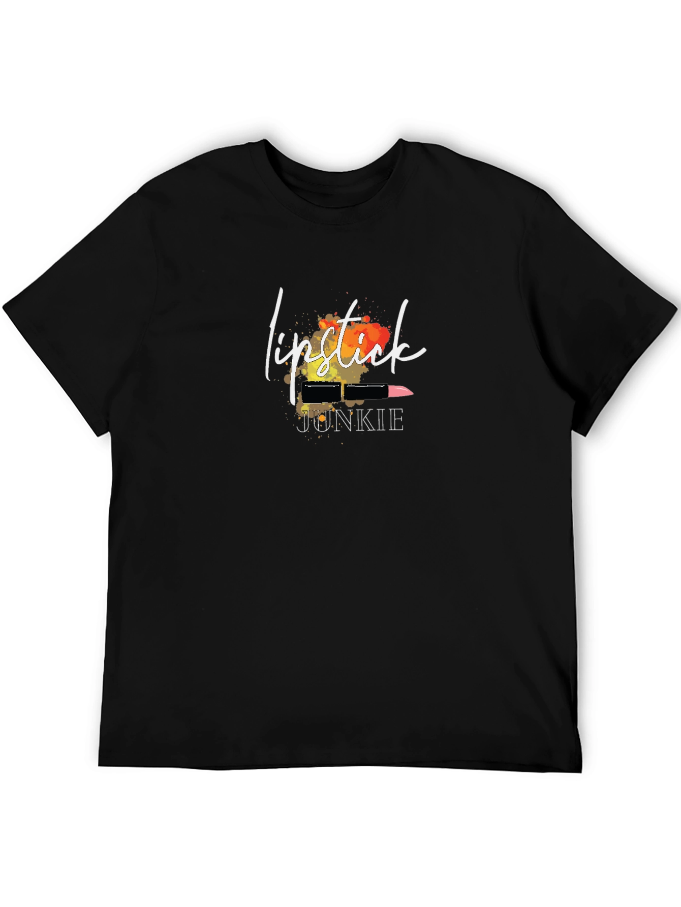 Lipstick Junkie Graphic Tee - Stylish & Trendy