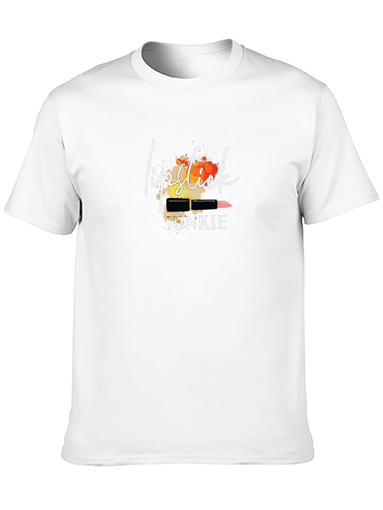 Lipstick Junkie Graphic Tee - Stylish & Trendy