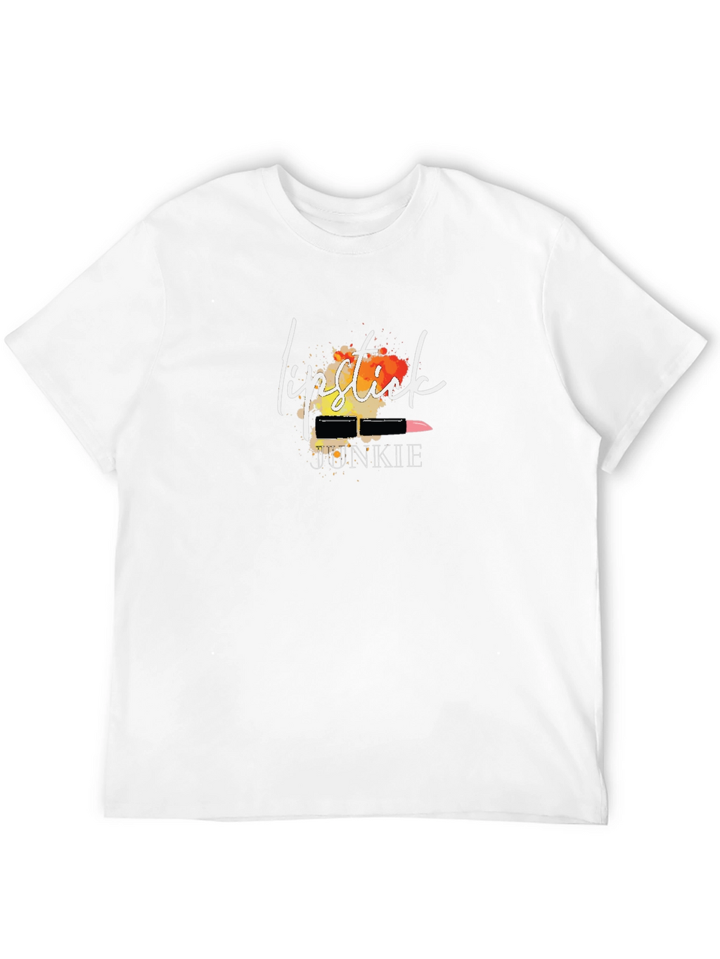 Lipstick Junkie Graphic Tee - Stylish & Trendy