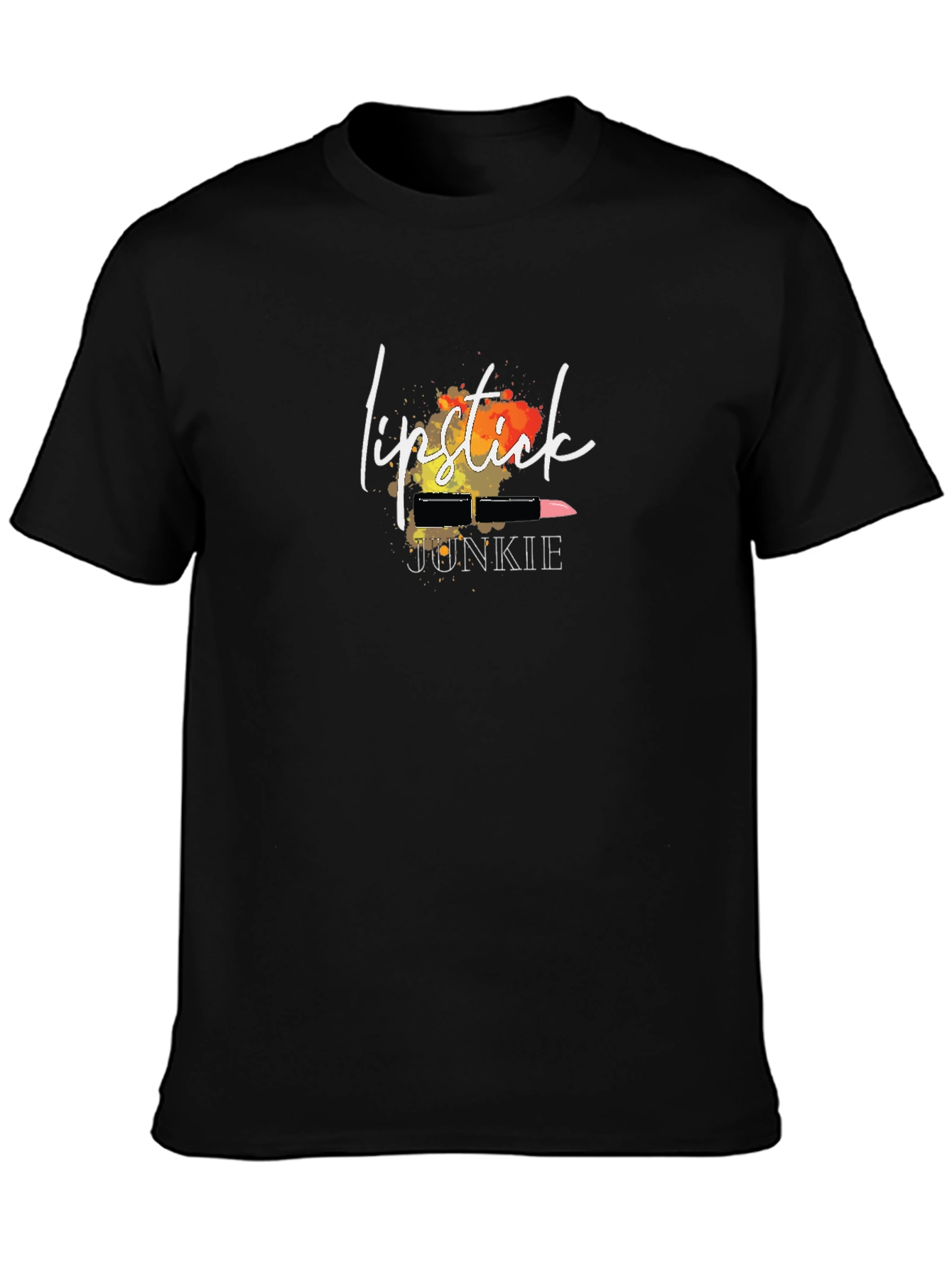 Lipstick Junkie Graphic Tee - Stylish & Trendy