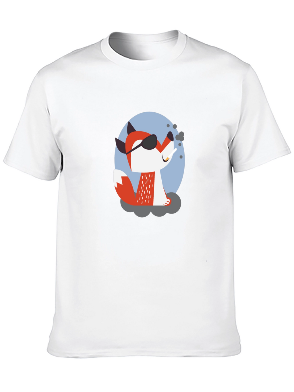 Cool Fox T-Shirt - Black Graphic Tee