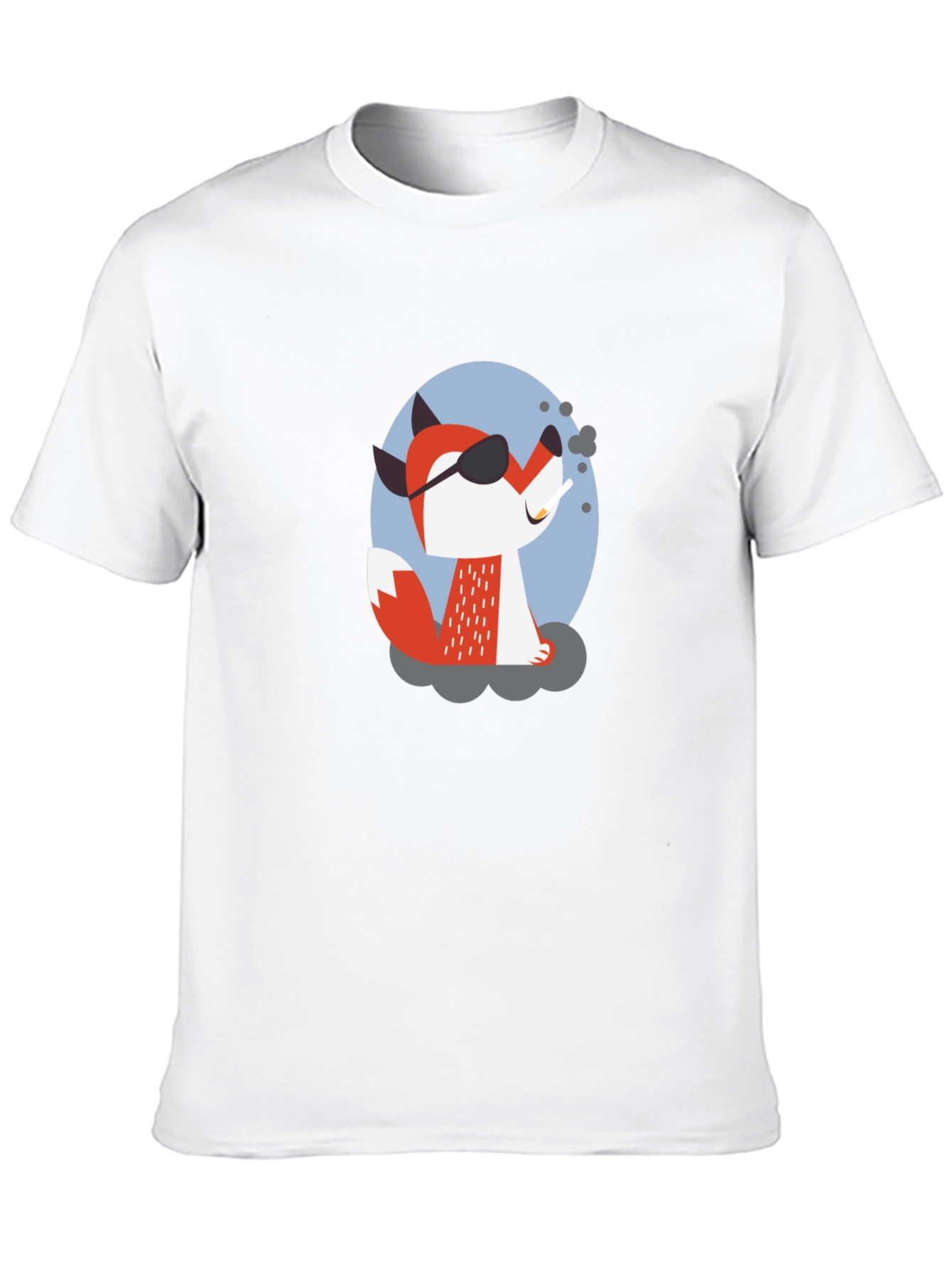 Cool Fox T-Shirt - Black Graphic Tee
