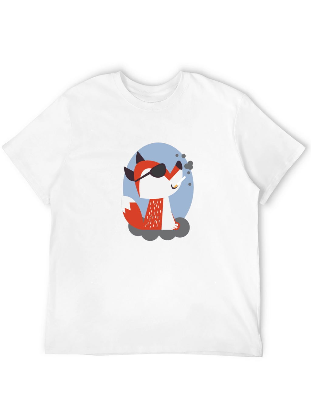 Cool Fox T-Shirt - Black Graphic Tee