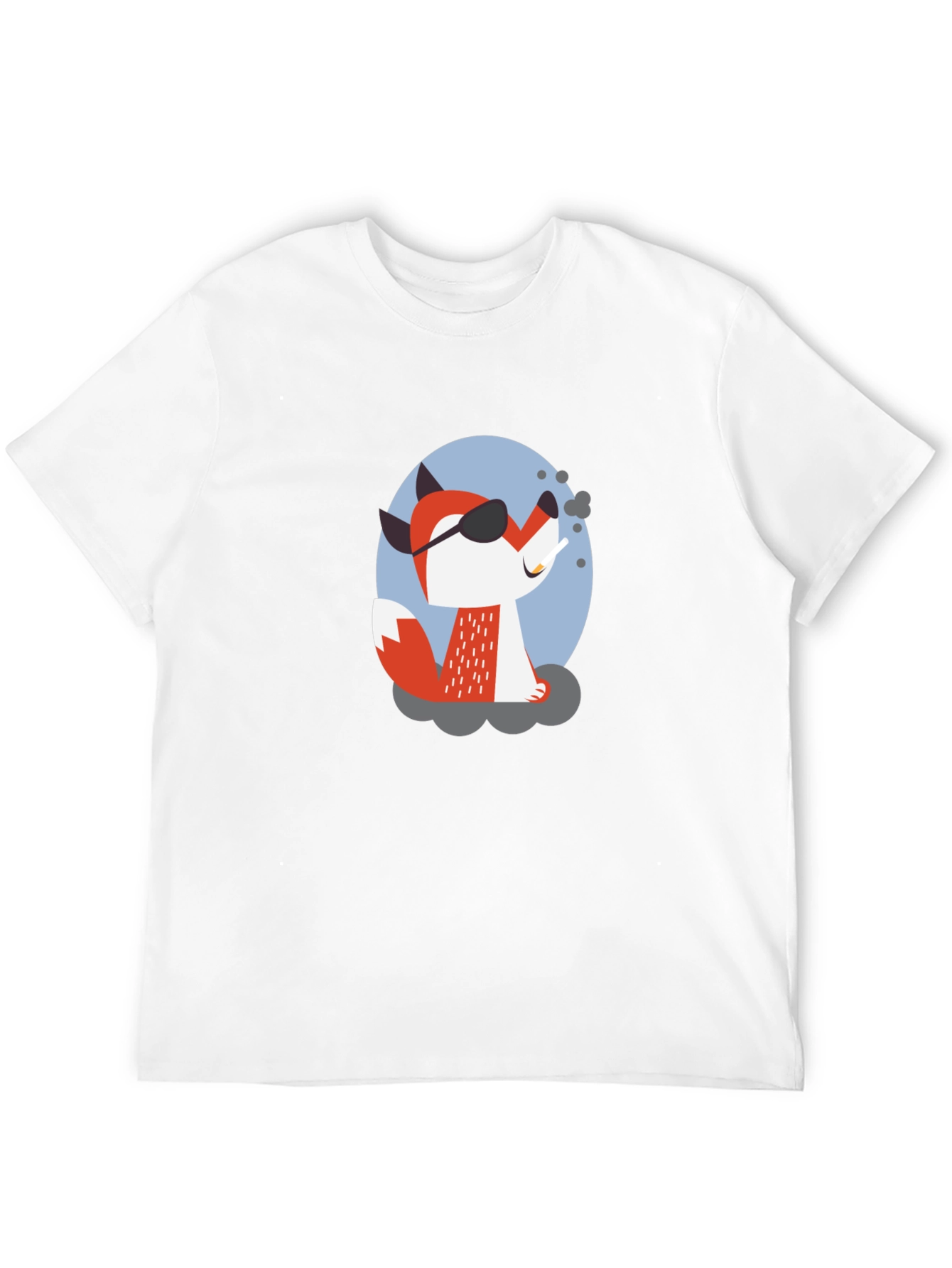 Cool Fox T-Shirt - Black Graphic Tee