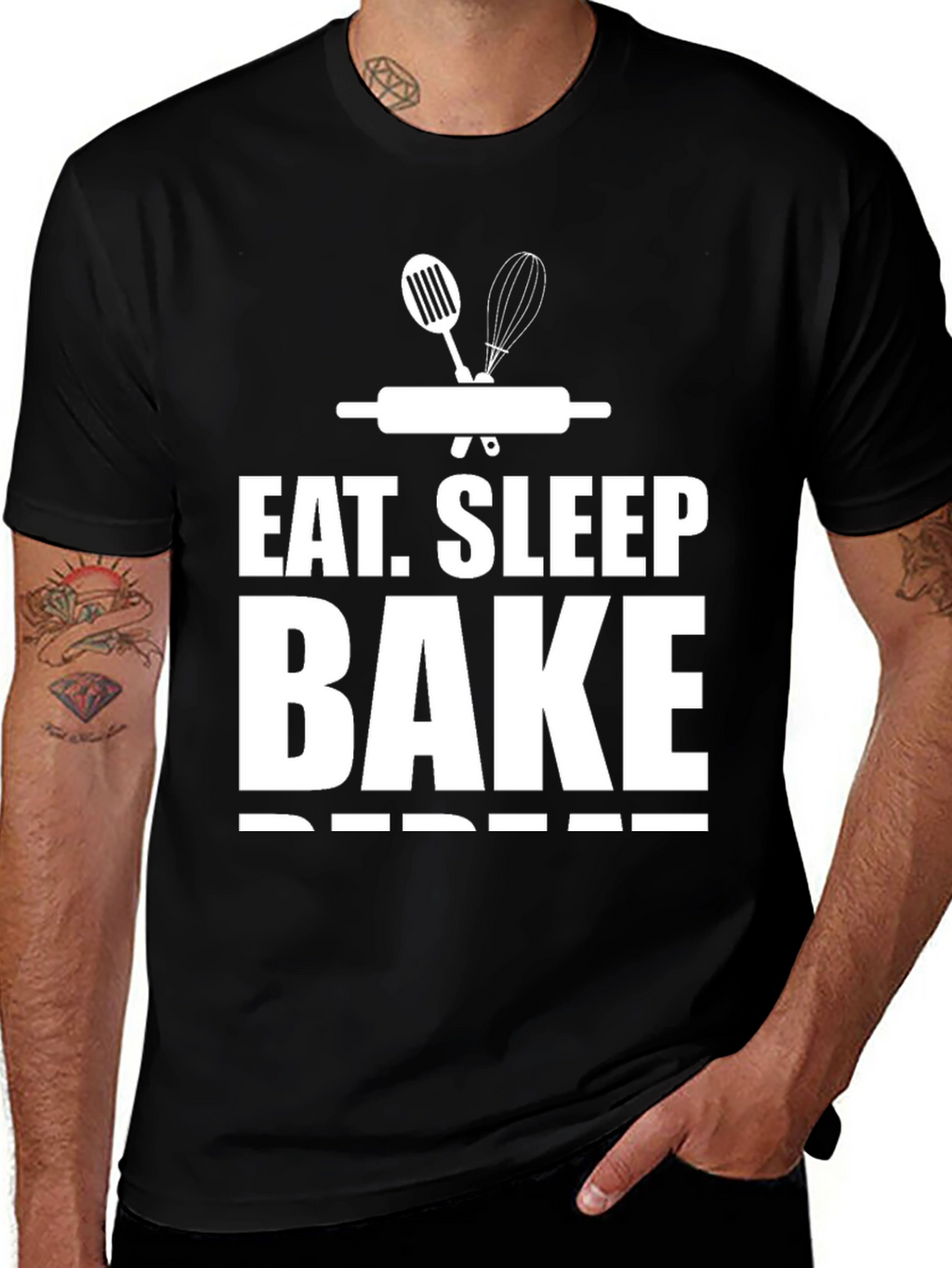 Eat Sleep Bake Repeat T-Shirt