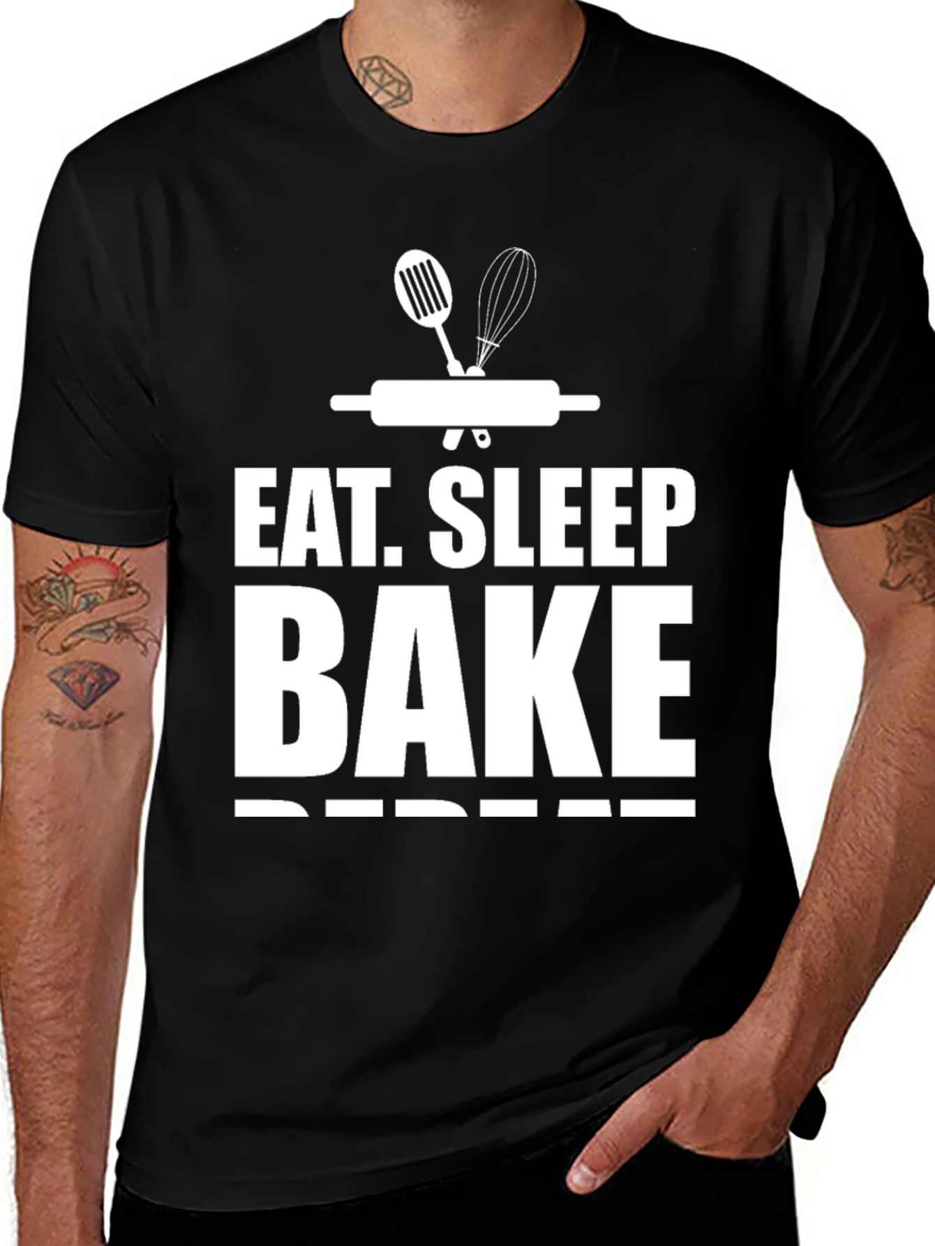 Eat Sleep Bake Repeat T-Shirt